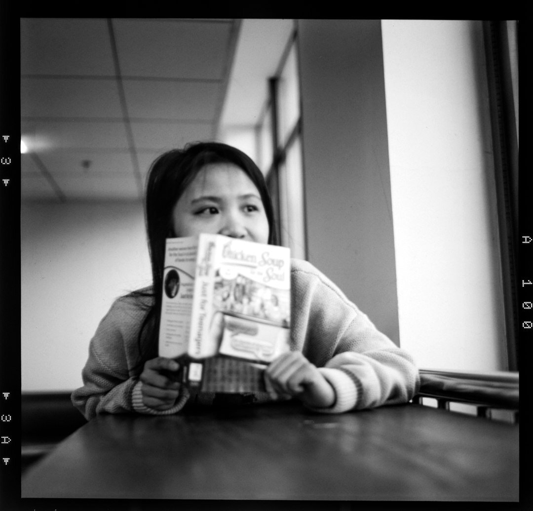 Female news director trainer smiling