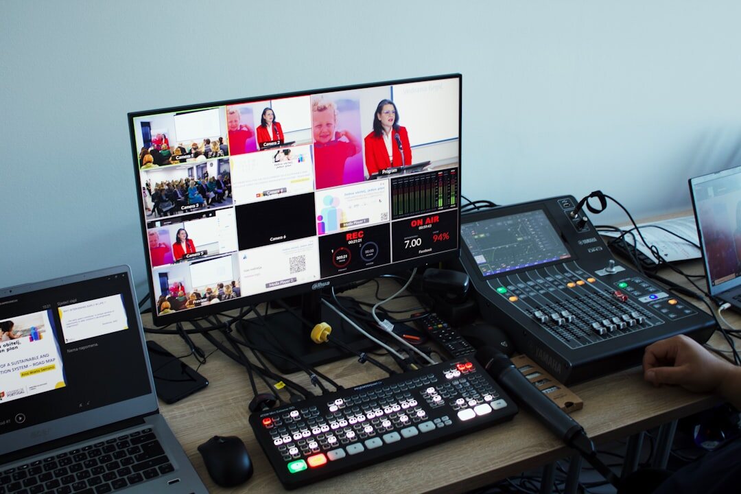 Broadcast production training workshop group